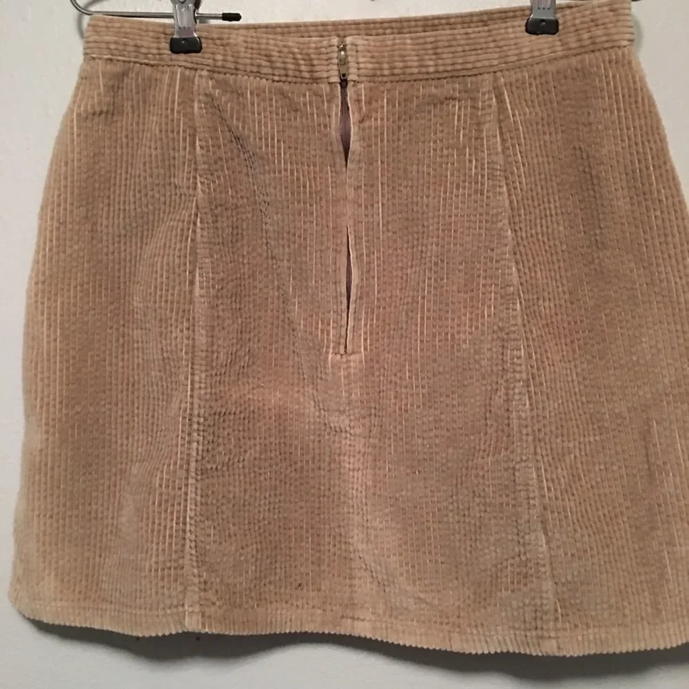 Jeans by Express Corduroy Tan Mini skirts  11/12 - Picture 3 of 4